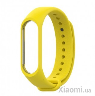 Ремешок для Xiaomi Mi Band 3/4 Yellow