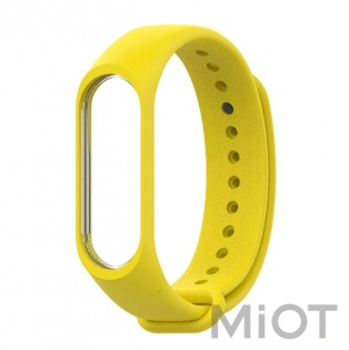 Ремінець для Xiaomi Mi Band 3/4 Yellow