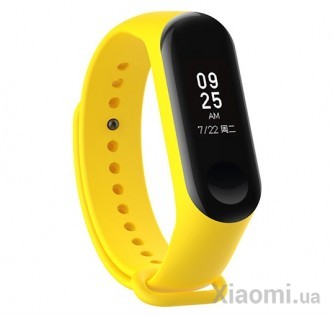 Ремешок для Xiaomi Mi Band 3/4 Yellow