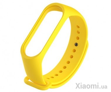Ремешок для Xiaomi Mi Band 3/4 Yellow