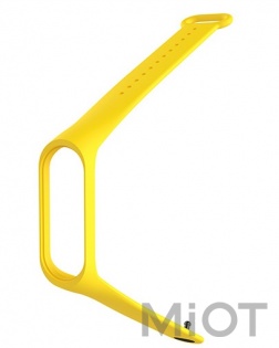 Ремінець для Xiaomi Mi Band 3/4 Yellow