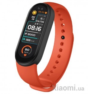 Фитнес-браслет Xiaomi Mi Band 6 Orange NFC ORIGINAL