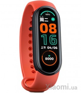 Фитнес-браслет Xiaomi Mi Band 6 Orange NFC ORIGINAL
