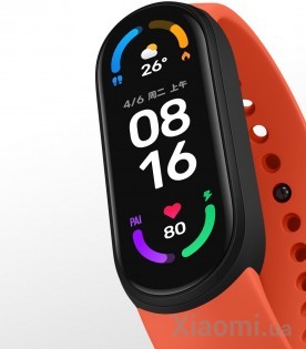 Фитнес-браслет Xiaomi Mi Band 6 Orange NFC ORIGINAL