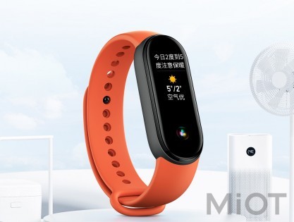 Фітнес-браслет Xiaomi Mi Band 6 Orange NFC ORIGINAL