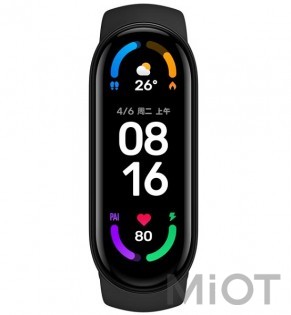 Фітнес-браслет Xiaomi Mi Band 6 Black NFC ORIGINAL
