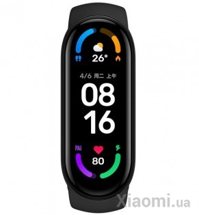 Фитнес-браслет Xiaomi Mi Band 6 Black NFC ORIGINAL