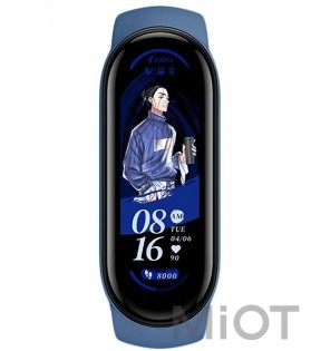 Фітнес-браслет Xiaomi Mi Band 6 Blue NFC ORIGINAL