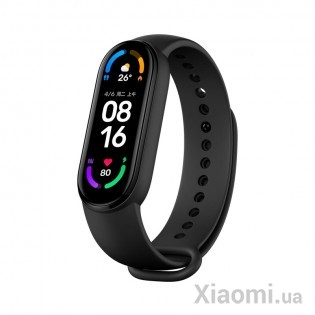 Фитнес-браслет Xiaomi Mi Band 6 Black ORIGINAL (BHR4951GL)