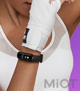 Фітнес-браслет Xiaomi Mi Band 6 Black NFC ORIGINAL