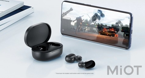 Навушники Xiaomi Mi True Wireless Earbuds Basic 2S Black (BHR4273GL)