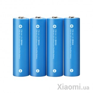 Аккумуляторные батарейки Xiaomi Mi Home (Mijia) AA Super Battery 4шт FR6AA