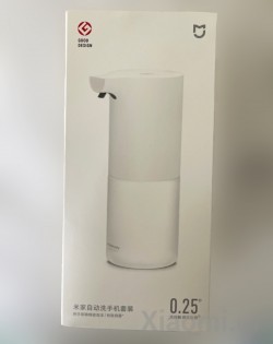 Бесконтактный диспенсер для мыла Xiaomi Mi Home (MiJia) Automatic Induction Soap Dispenser White (MJXSJ03XW)