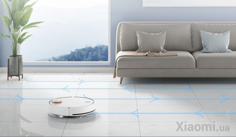 Робот-пылесос Xiaomi Mi Home (Mijia) Mi Robot Vacuum-Mop 2 Pro White EU (BHR5044EU)