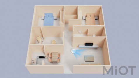 Робот-пилосос Xiaomi Mi Home (Mijia) Mi Robot Vacuum-Mop 2 Pro White EU (BHR5044EU)
