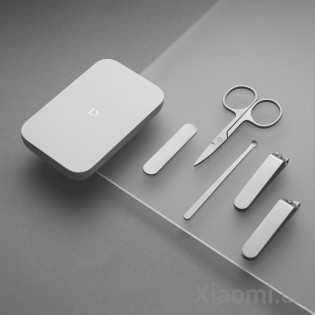 Набор для маникюра Xiaomi Mi Home (Mijia) Nail Clipper Five Piece Set (MJZD002QW/DZN4015CN)