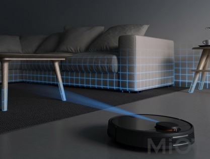 Робот-пилосос з вологим прибиранням Xiaomi Mi Home (Mijia) Robot Vacuum-Mop P Black STYTJ02YM (SKV4109GL)