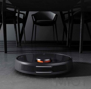 Робот-пилосос з вологим прибиранням Xiaomi Mi Home (Mijia) Robot Vacuum-Mop P Black STYTJ02YM (SKV4109GL)
