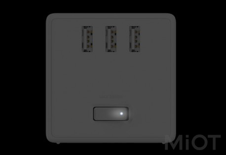 Мережевий зарядний пристрій Xiaomi Mi Home (Mijia) Rubik Cube White (MJZHQ3-01QM)