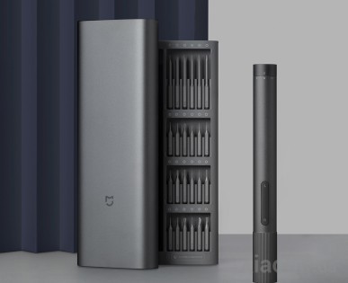 Набор электрическая отвертка с насадками Xiaomi Mi Home (Mijia) Screw Driver Set MJDDLSD003QW