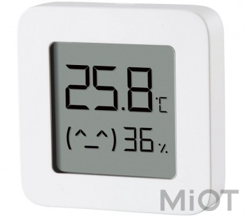 Датчик температури та вологості Xiaomi Mi Home (Mijia) Temperature & Humidity Electronic Monitor 2 (LYWSD03MMC) (NUN4106CN)