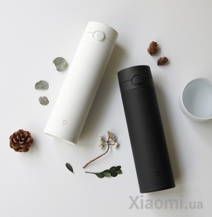 Термос Xiaomi Mijia Thermos Cup Spring Cover 2 Dark Blue 480 ml (BHR6691CN)