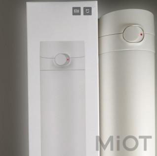 Термос Xiaomi Mijia Thermos Cup Spring Cover 2 White 480 ml (BHR6690CN)