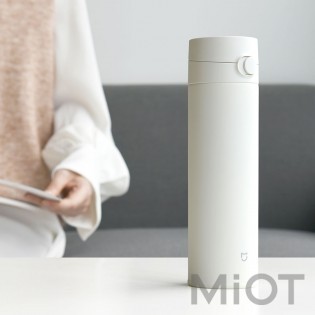Термос Xiaomi Mijia Thermos Cup Spring Cover 2 White 480 ml (BHR6690CN)