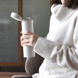 Термос Xiaomi Mijia Thermos Cup Spring Cover 2 White 480 ml (BHR6690CN)