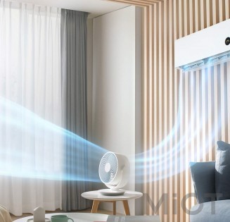 Портативний вентилятор Xiaomi Mi Home (Mijia) ZLXHS01ZM White