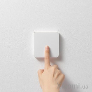 Умный выключатель Xiaomi Mi Home (Mijia) 1 кнопка White