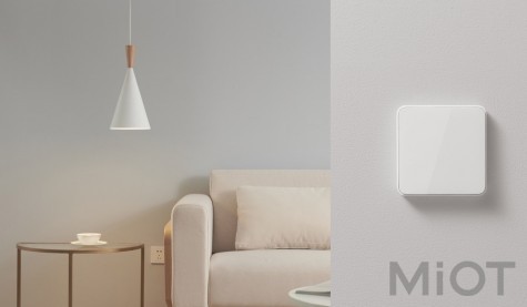 Розумний вимикач Xiaomi Mi Home (Mijia) 1 кнопка White