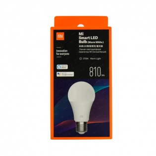 Смарт-лампочка Xiaomi Mi LED Smart Bulb (Warm White) E27 (GPX4026GL)