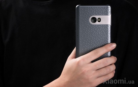 Чехол накладка Xiaomi Guildford Le Rong Mi Note 2 Gray-Silver