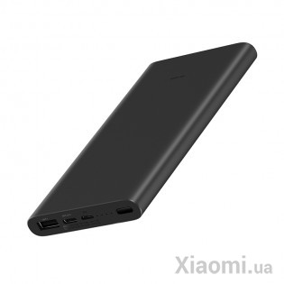 Универсальная батарея Xiaomi Mi Power bank 3 10000mAh Black ORIGINAL (PLM12ZM)