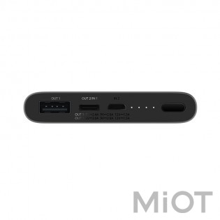 Універсальна батарея Xiaomi Mi Power bank 3 10000mAh Black ORIGINAL (PLM12ZM)