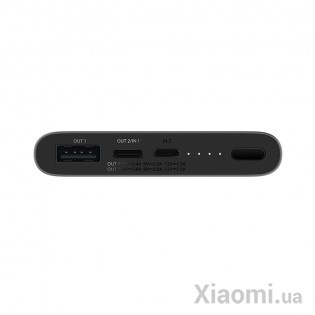 Универсальная батарея Xiaomi Mi Power bank 3 10000mAh Black ORIGINAL (PLM12ZM)