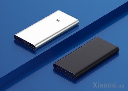 Универсальная батарея Xiaomi Mi Power bank 3 10000mAh Silver ORIGINAL (PLM12ZM)