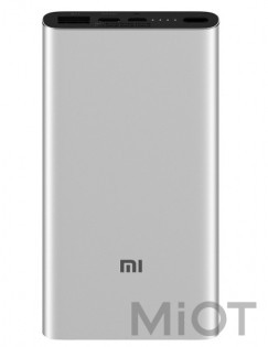 Універсальна батарея Xiaomi Mi Power bank 3 10000mAh Silver ORIGINAL (PLM12ZM)