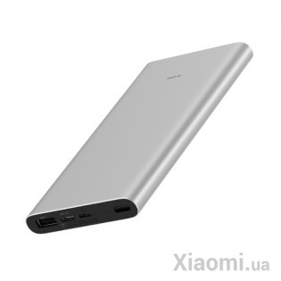 Универсальная батарея Xiaomi Mi Power bank 3 10000mAh Silver ORIGINAL (PLM12ZM)