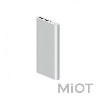 Універсальна батарея Xiaomi Mi Power bank 3 10000mAh 2USB+Type-C Silver ORIGINAL (PLM13ZM)