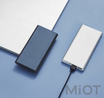 Універсальна батарея Xiaomi Mi Power bank 3 10000mAh 2USB+Type-C Silver ORIGINAL (PLM13ZM)