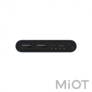 Універсальна батарея Xiaomi Mi Power bank 3 10000mAh 2USB+Type-C Black ORIGINAL (PLM13ZM)