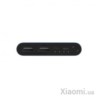 Универсальная батарея Xiaomi Mi Power bank 3 10000mAh 2USB+Type-C Black ORIGINAL (PLM13ZM)