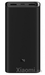 Универсальная батарея Xiaomi Mi Power Bank 3 Pro 20000 mAh PLM07ZM Black (VXN4254GL)
