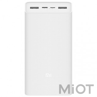 Універсальна батарея Xiaomi Mi Power bank 3 30000mAh 24Wh White (PB3018ZM)