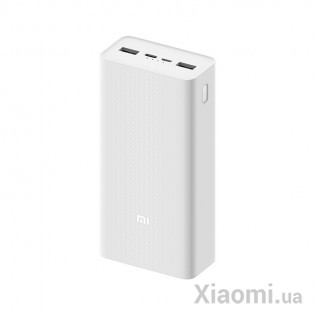 Универсальная батарея Xiaomi Mi Power bank 3 30000mAh 24Wh White (PB3018ZM)