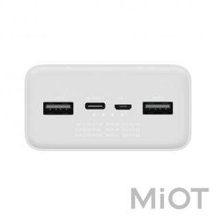 Універсальна батарея Xiaomi Mi Power bank 3 30000mAh 24Wh White (PB3018ZM)