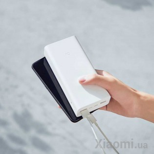Универсальная батарея Xiaomi Mi Power bank 3 30000mAh 24Wh White (PB3018ZM)