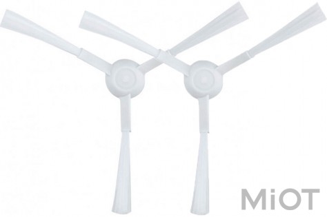 Бічна щітка для робота-пилососа Xiaomi Mi Robot Vacuum-Mop P Side Brush (White) (для моделі Mi Robot Vacuum Mop P, 2 шт) (SKV4118TY)